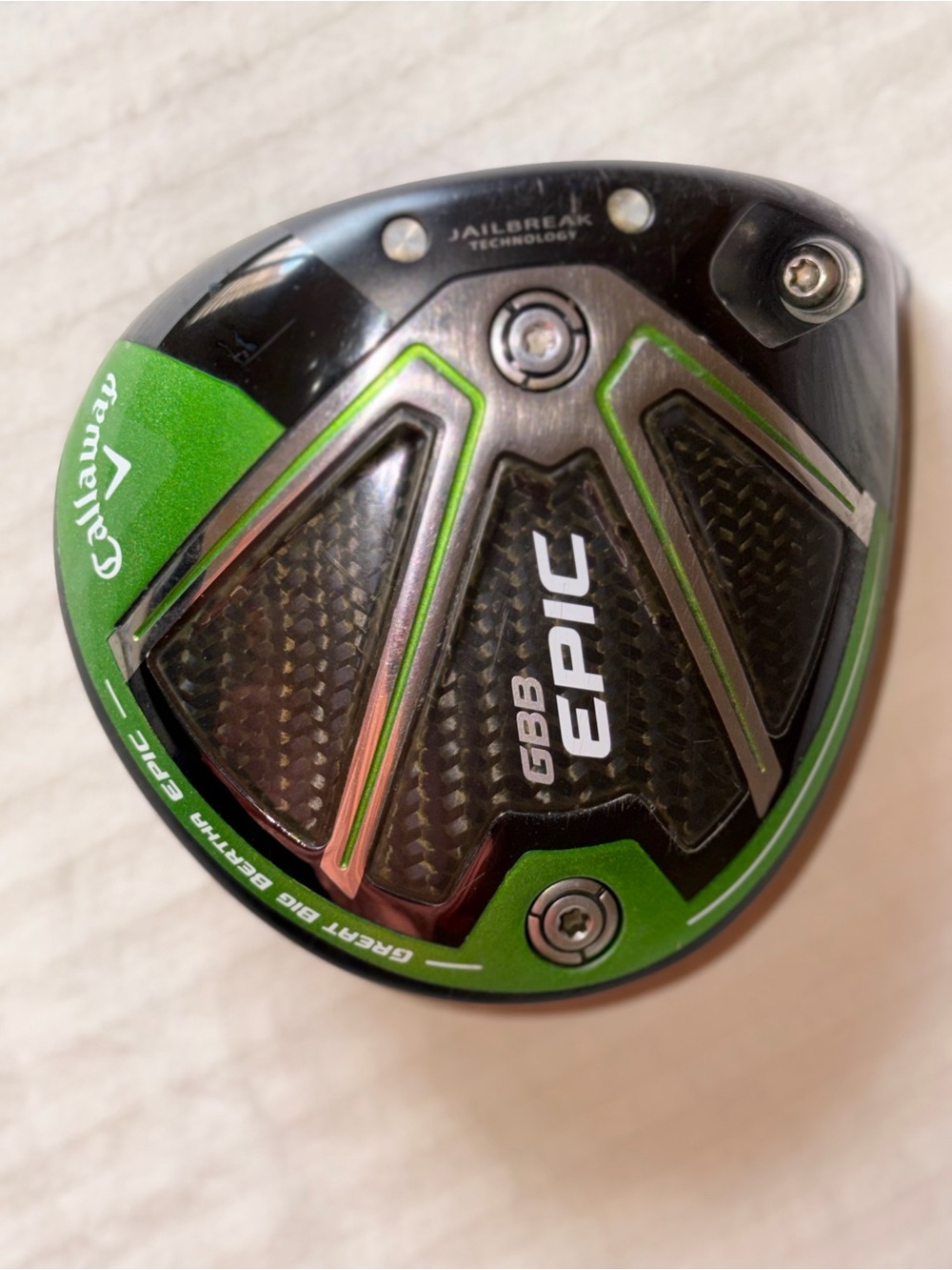 Callaway Big Bertha Epic Subzero Golf Driver Head